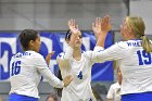 Volleyball vs MHC  Wheaton Women's Volleyball vs Mount Holyoke College. - Photo by Keith Nordstrom : Wheaton, Volleyball